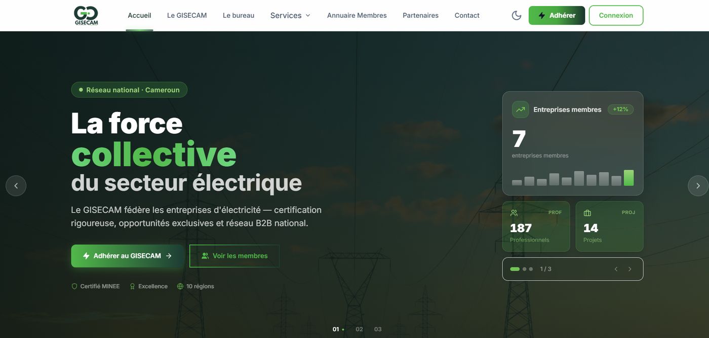 HILATECH – GISECAM home page